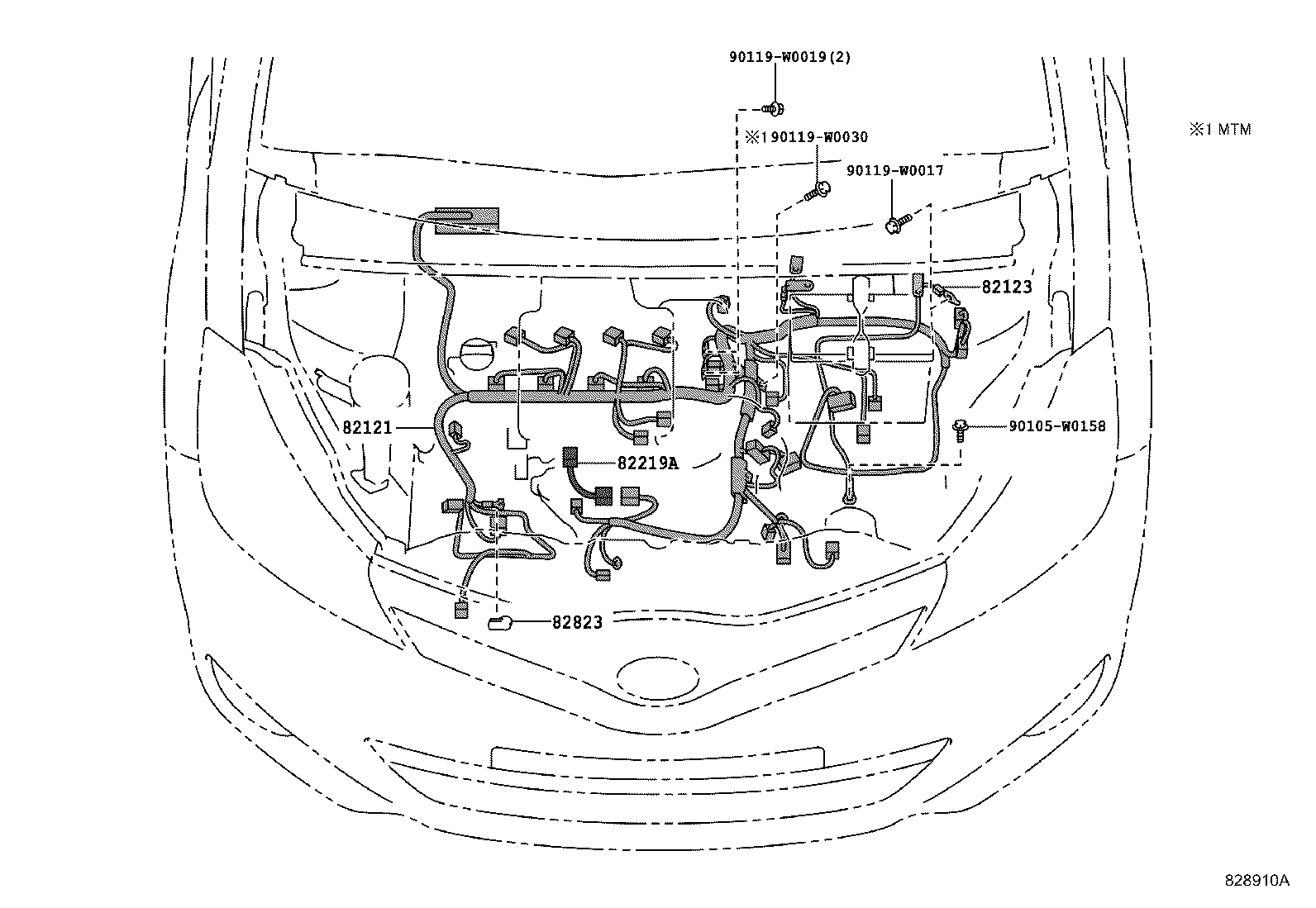  YARIS FRP |  WIRING CLAMP