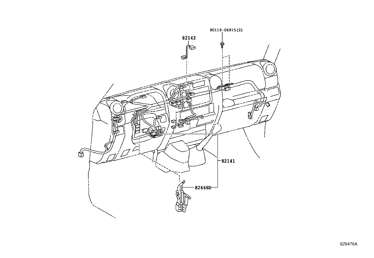  LAND CRUISER 70 |  WIRING CLAMP