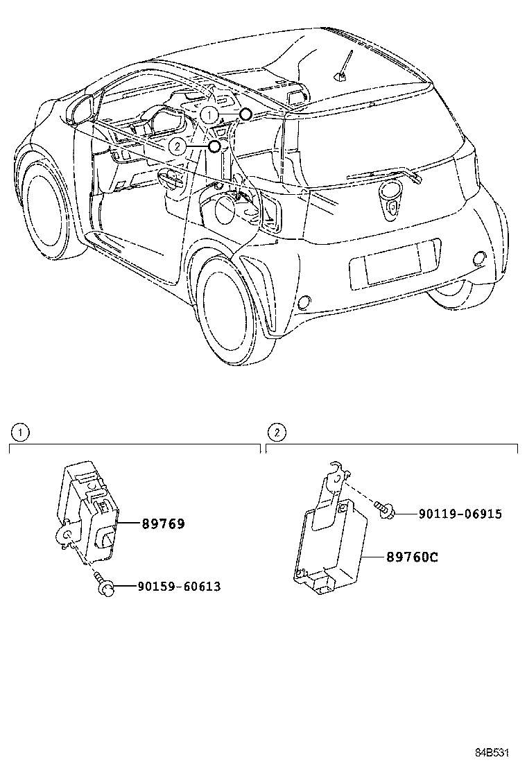  SCION IQ |  TIRE PRESSURE WARNING SYSTEM