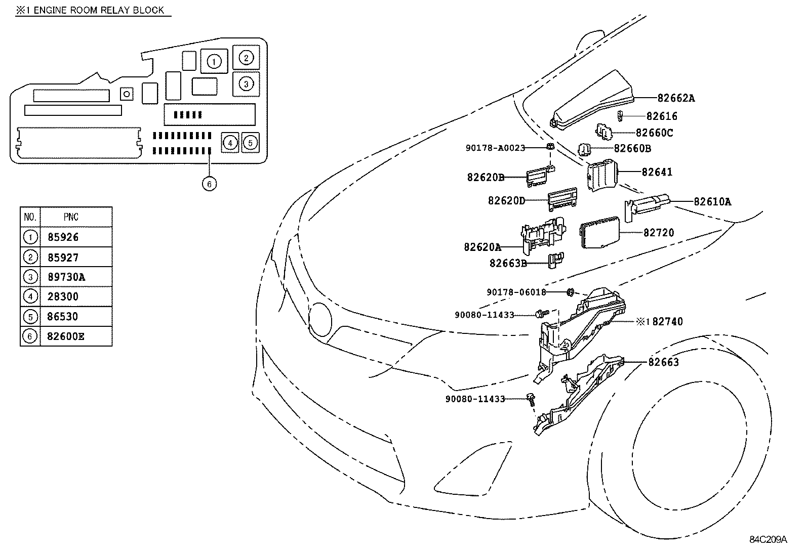  CAMRY |  SWITCH RELAY COMPUTER