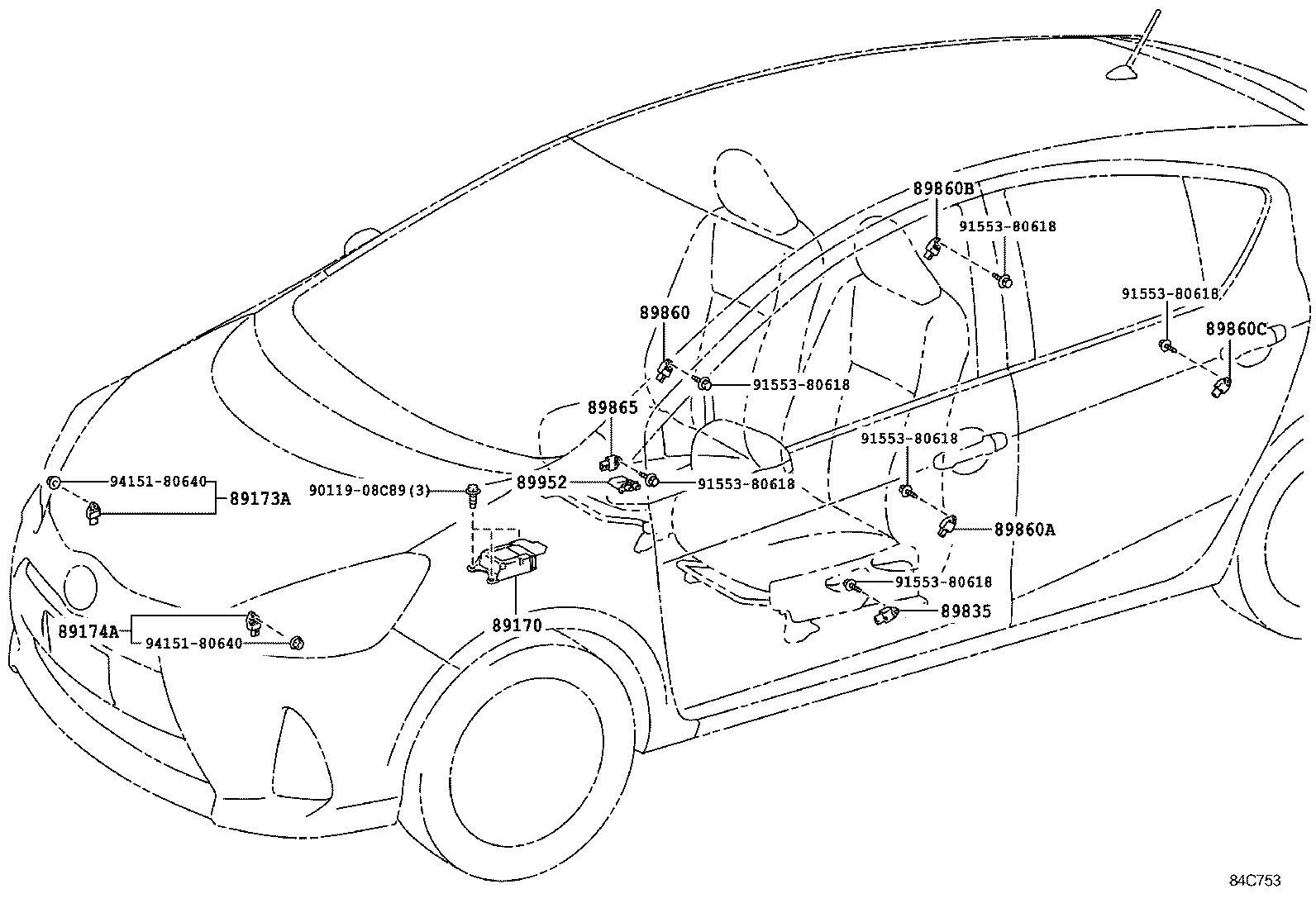  PRIUS C |  AIR BAG