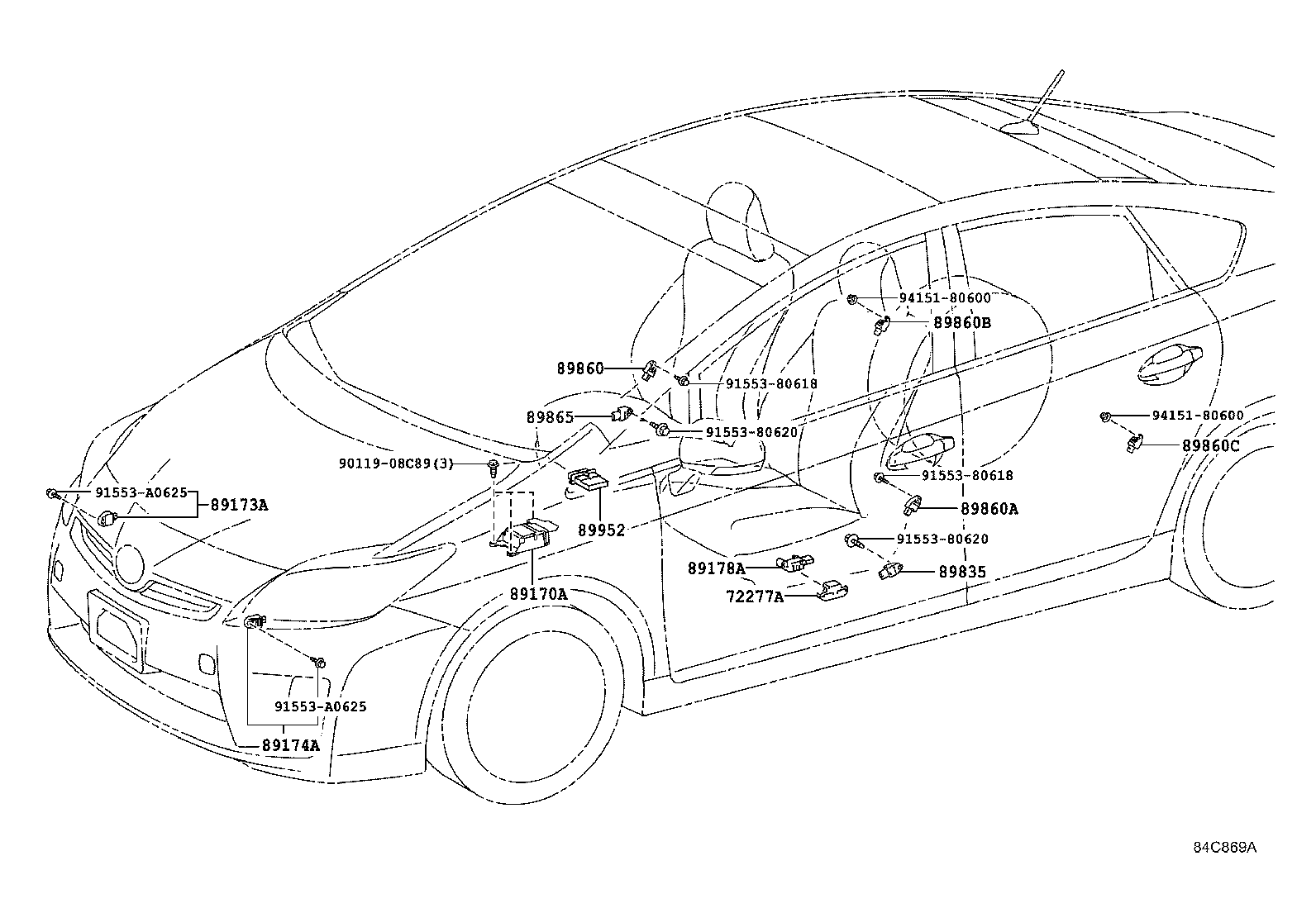  PRIUS PLUG IN HBD |  AIR BAG