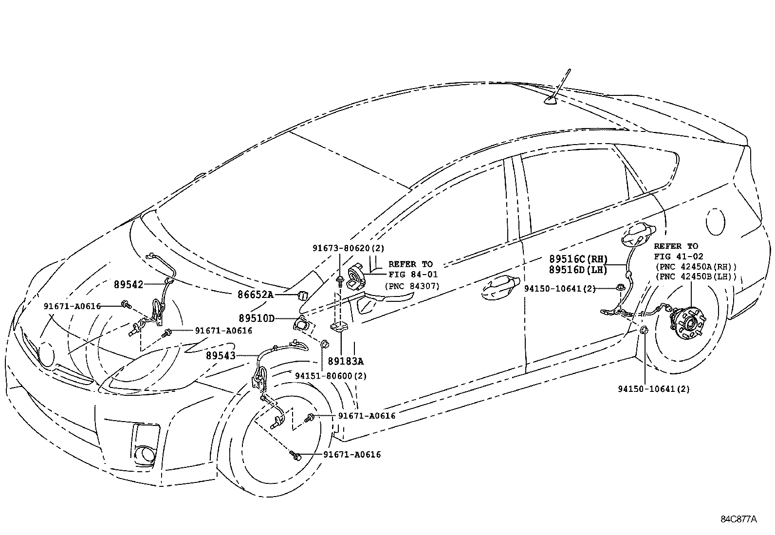  PRIUS PLUG IN HBD |  ABS VSC