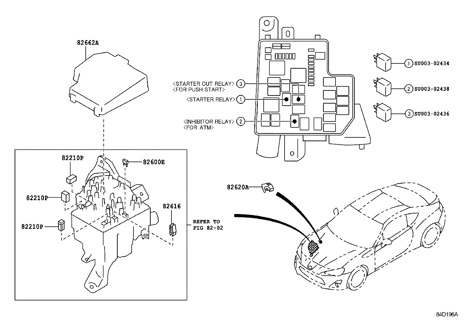  SCION FR S |  SWITCH RELAY COMPUTER