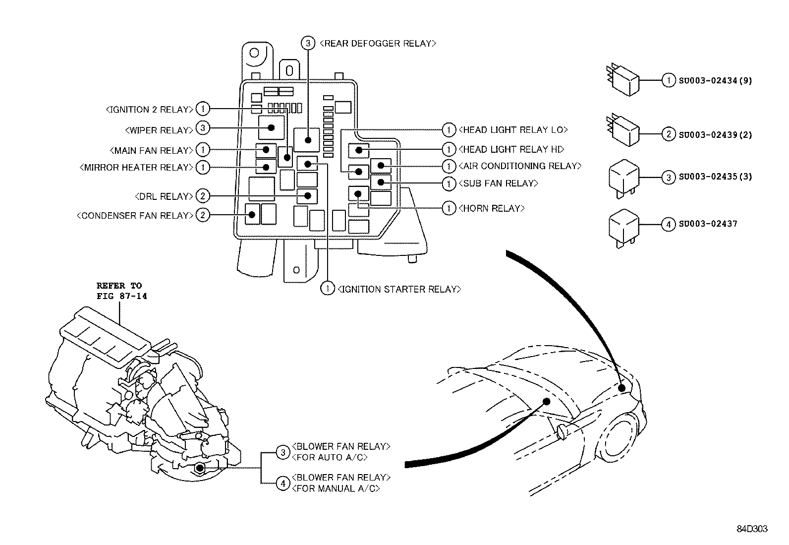  SCION FR S |  SWITCH RELAY COMPUTER