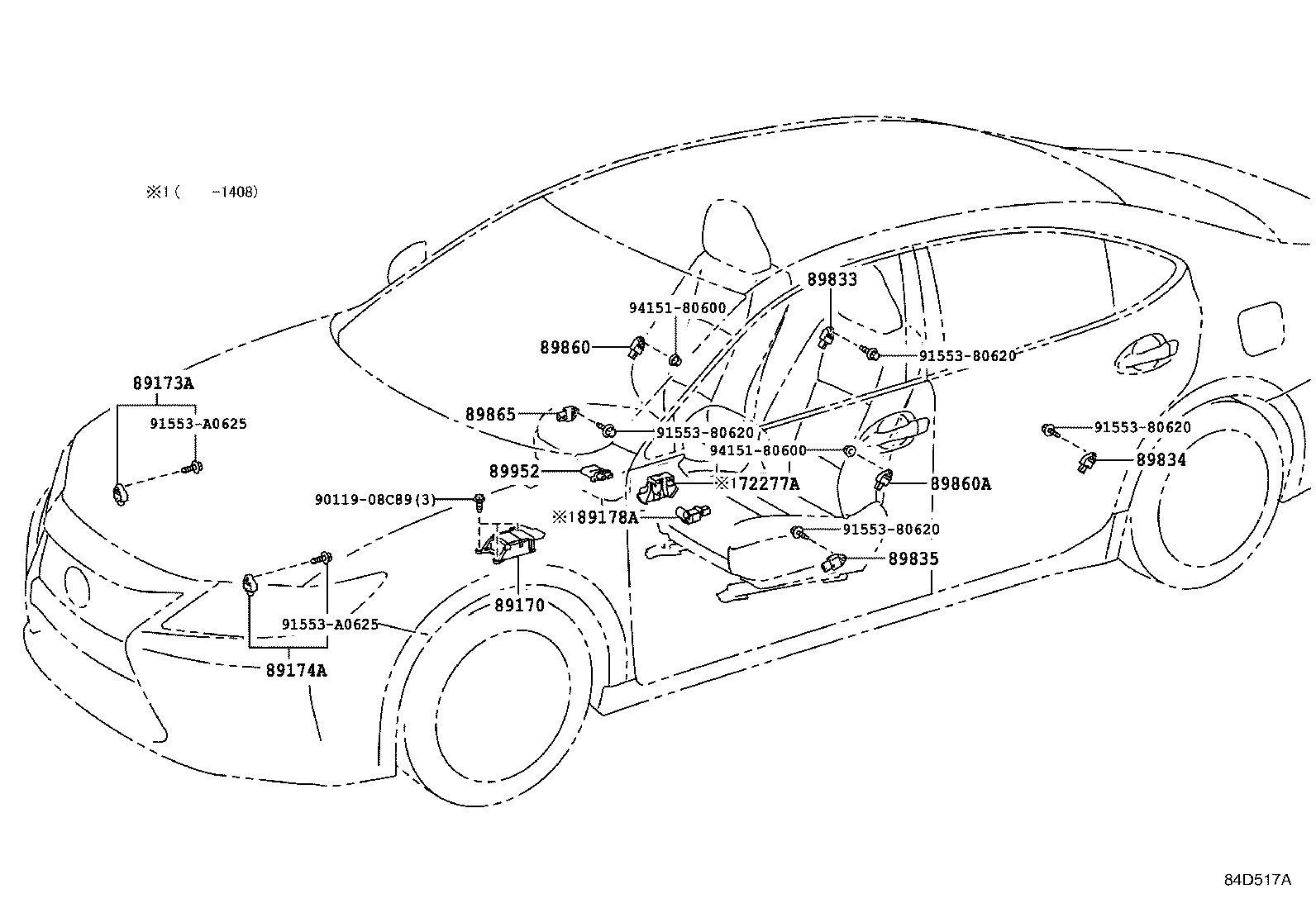  ES250 350 300H |  AIR BAG