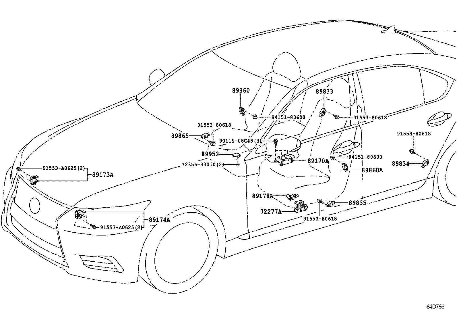  LS460 460L |  AIR BAG