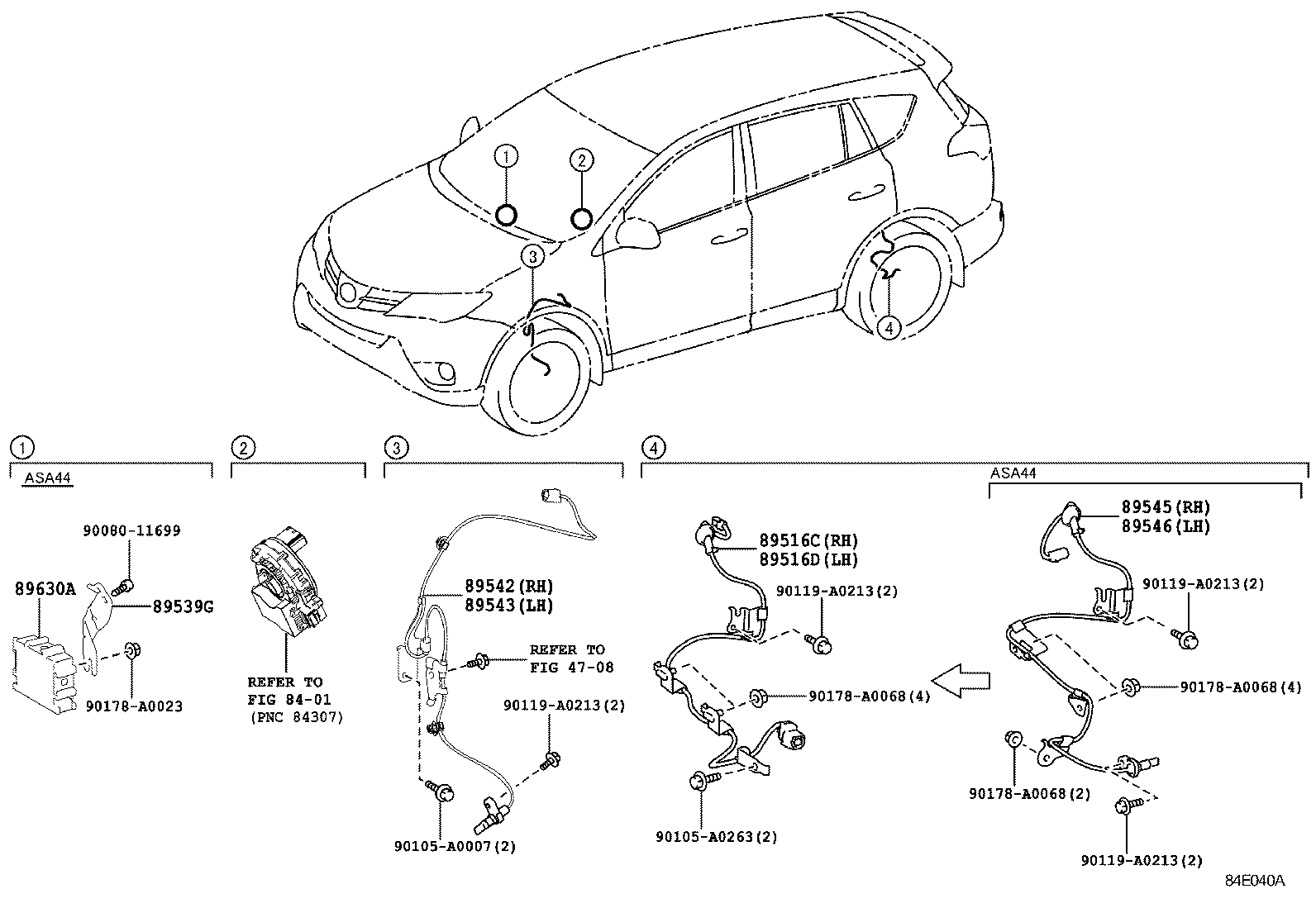  RAV4 NAP |  ABS VSC