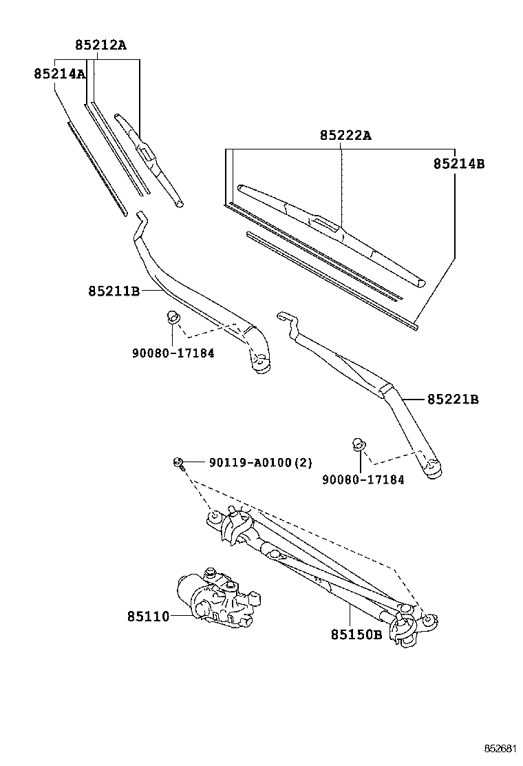  CAMRY |  WINDSHIELD WIPER
