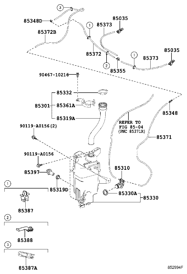  RAV4 NAP |  WINDSHIELD WASHER