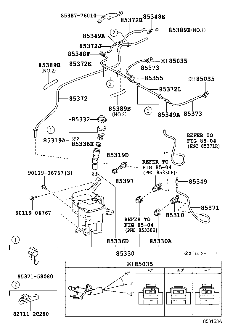 CT200H |  WINDSHIELD WASHER