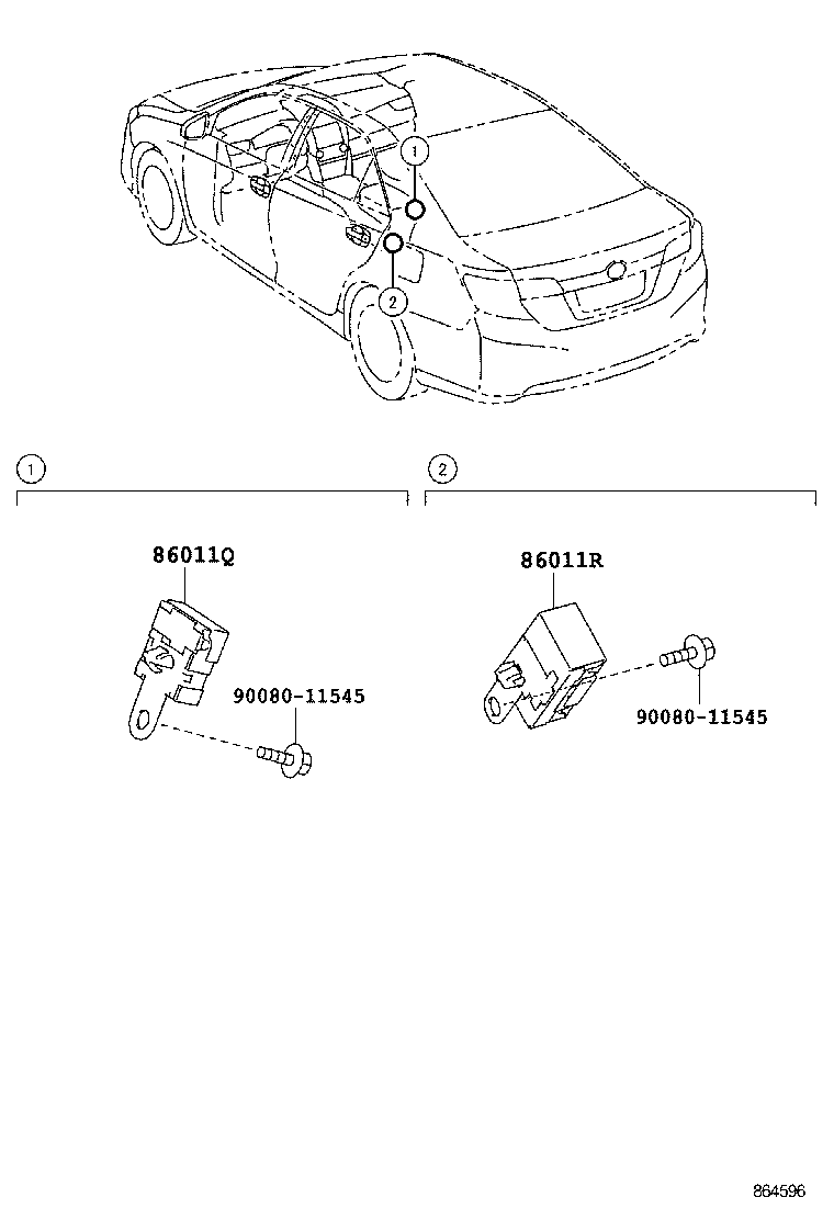  CAMRY |  RADIO RECEIVER AMPLIFIER CONDENSER