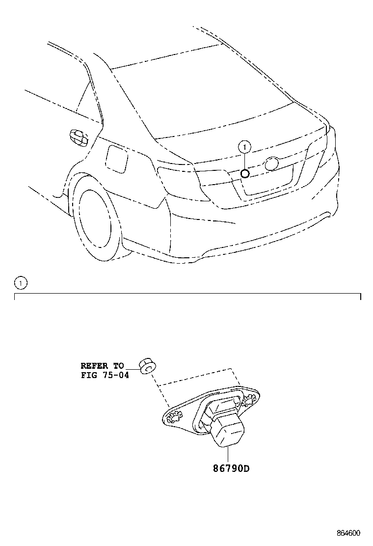  CAMRY |  REAR MONITOR DISPLAY CAMERA