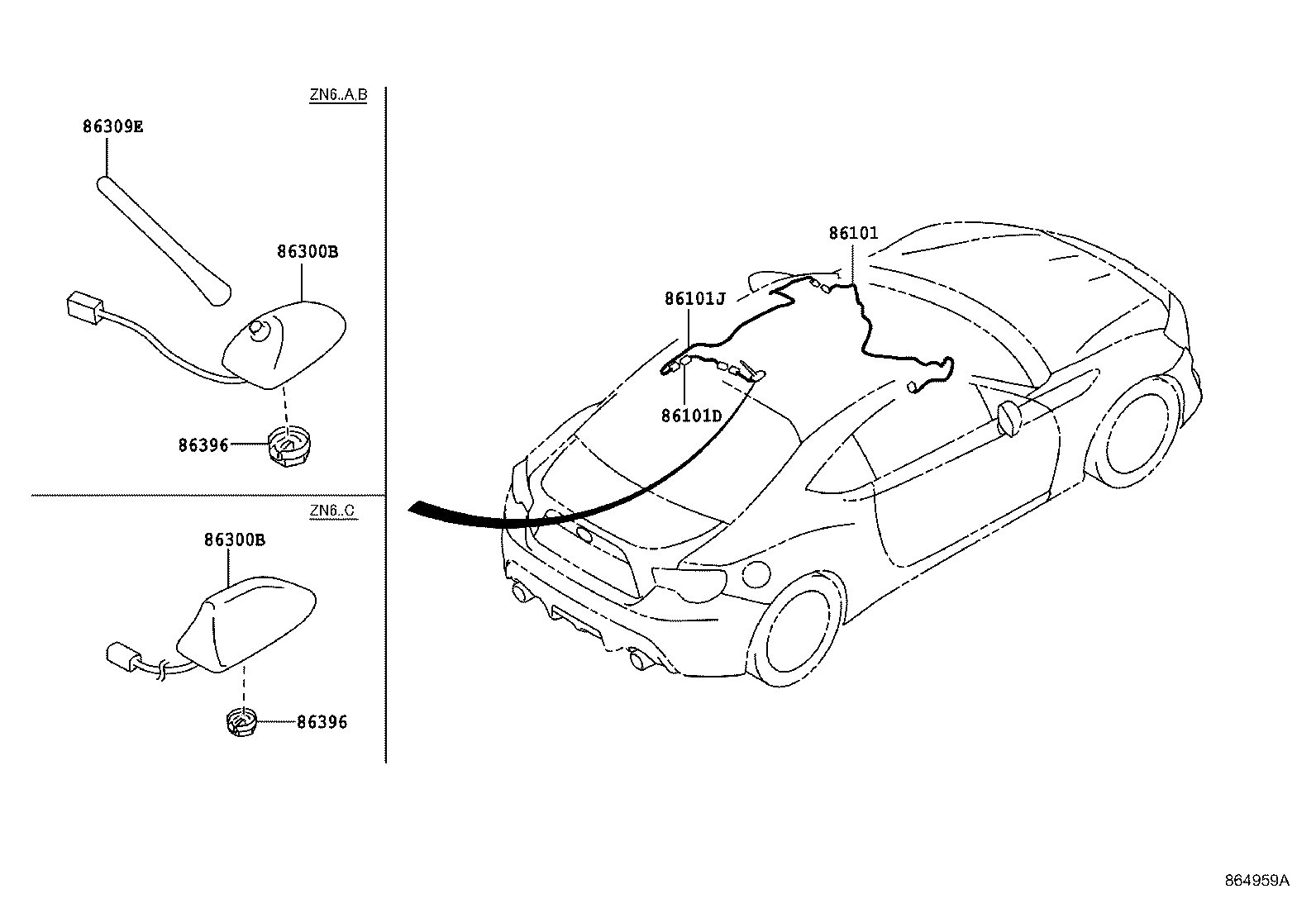  SCION FR S |  ANTENNA