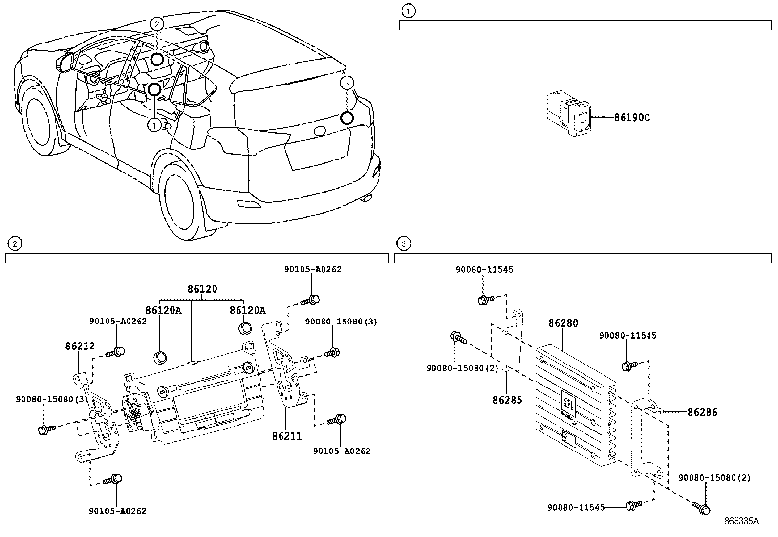  RAV4 NAP |  RADIO RECEIVER AMPLIFIER CONDENSER