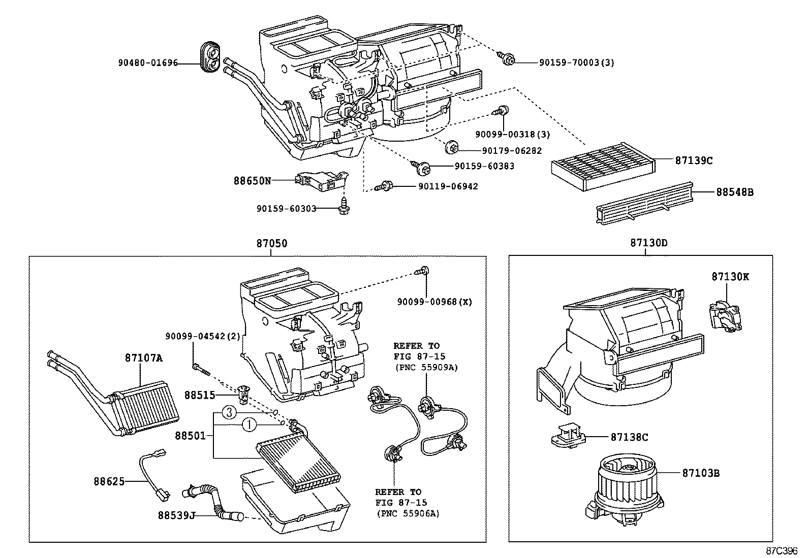  YARIS JPP |  HEATING AIR CONDITIONING COOLER UNIT