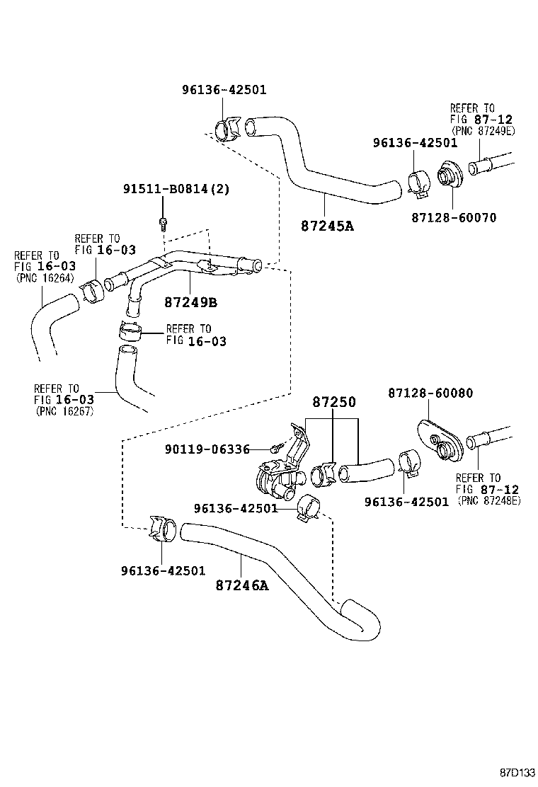  LAND CRUISER 70 |  HEATING AIR CONDITIONING WATER PIPING