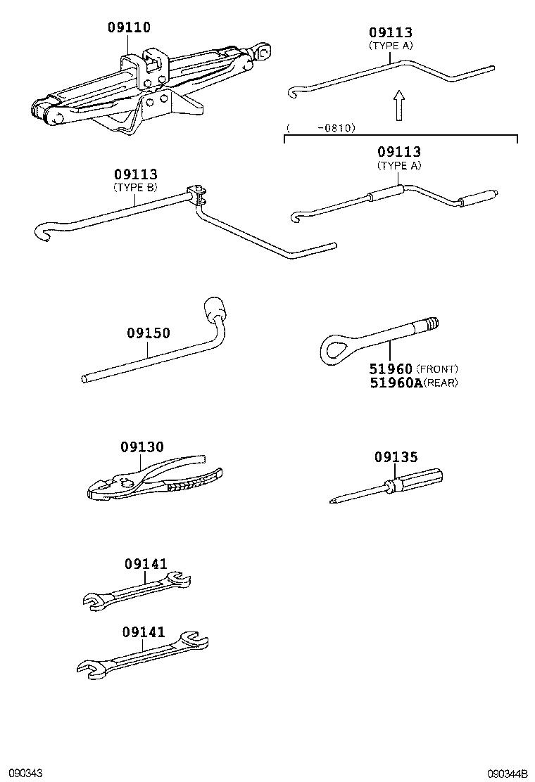  GS30 35 43 460 |  STANDARD TOOL