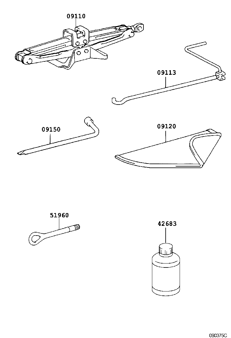  RAV4 JPP |  STANDARD TOOL