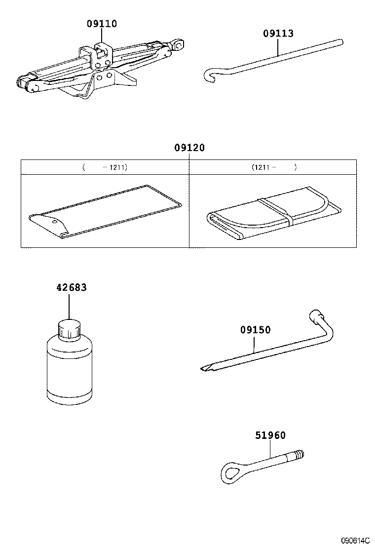  RAV4 JPP |  STANDARD TOOL