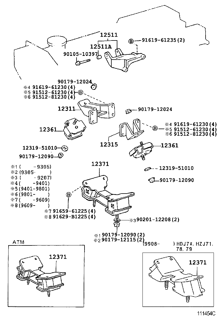  LAND CRUISER 70 |  MOUNTING