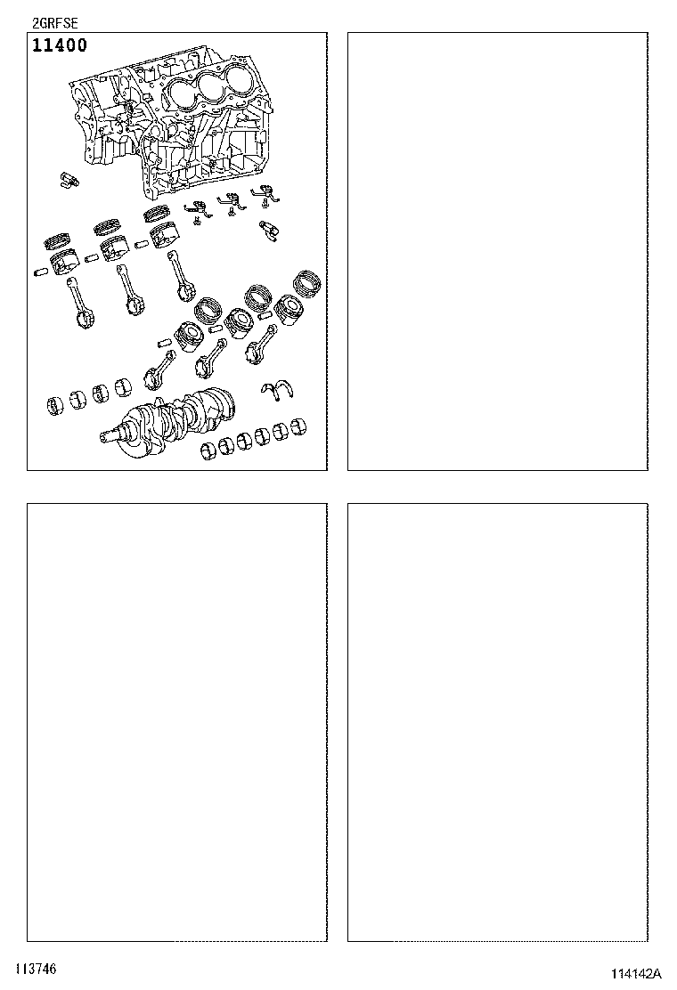  GS450H |  SHORT BLOCK ASSEMBLY