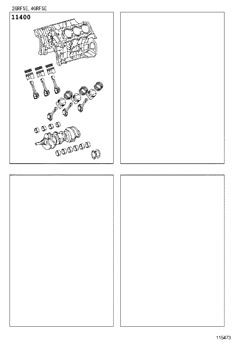  IS250 350 |  SHORT BLOCK ASSEMBLY