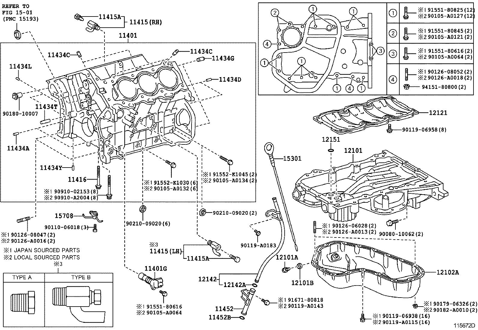  VENZA |  CYLINDER BLOCK