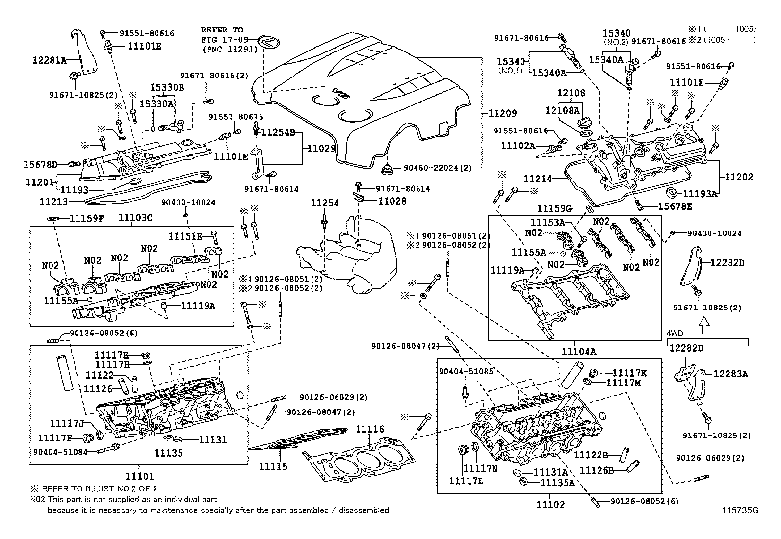  IS250 350 |  CYLINDER HEAD