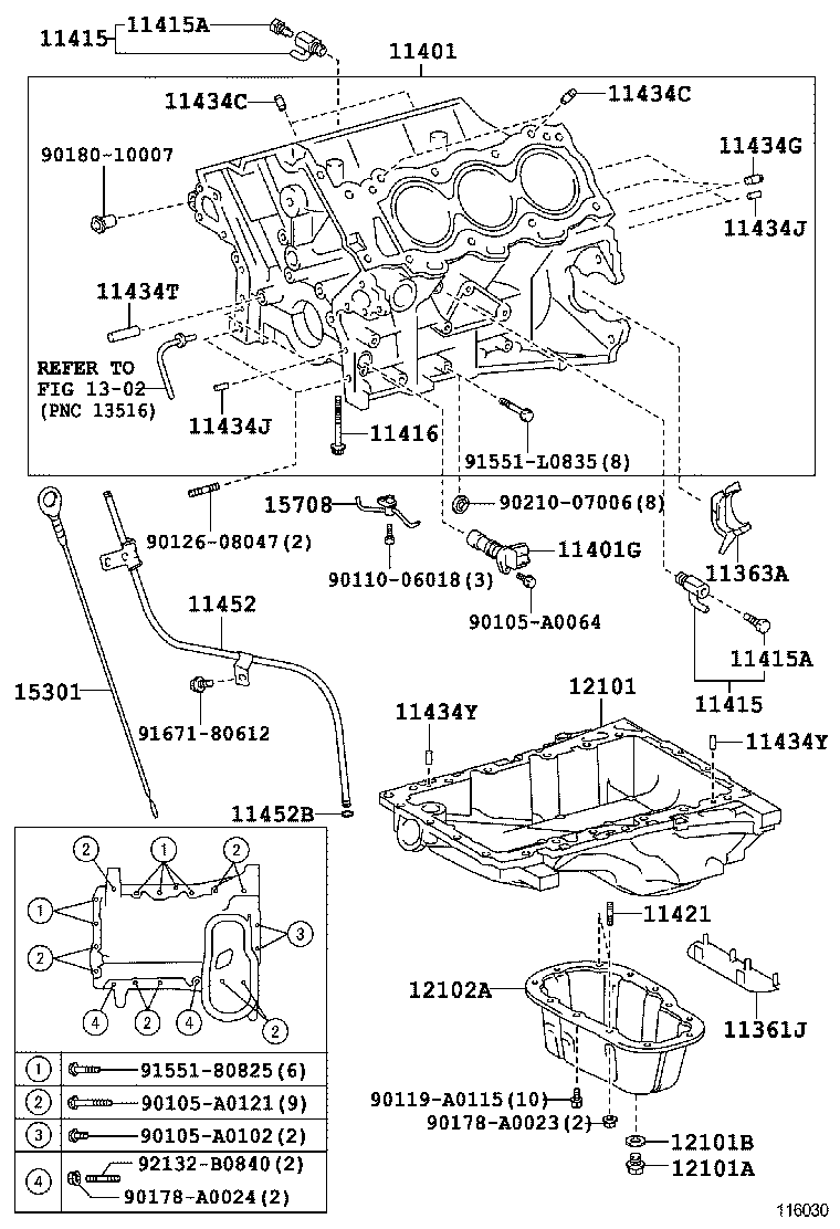  TUNDRA |  CYLINDER BLOCK