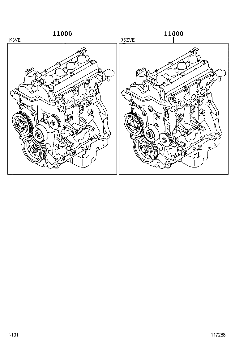  AVANZA |  PARTIAL ENGINE ASSEMBLY