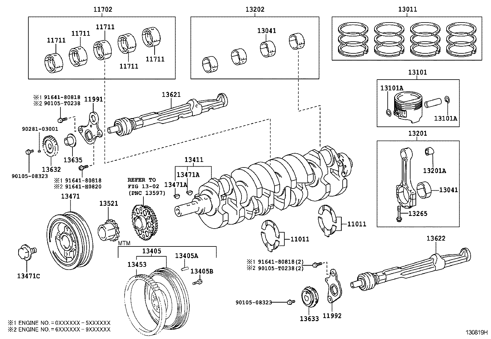  HIACE |  CRANKSHAFT PISTON