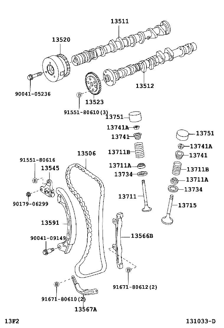  AVANZA |  CAMSHAFT VALVE