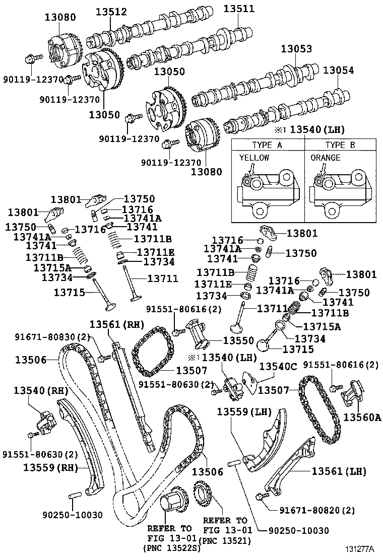  LX570 |  CAMSHAFT VALVE