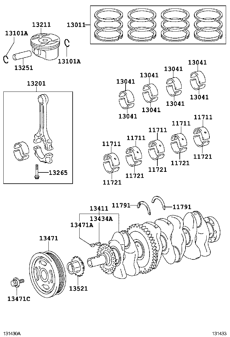  CAMRY JPP |  CRANKSHAFT PISTON