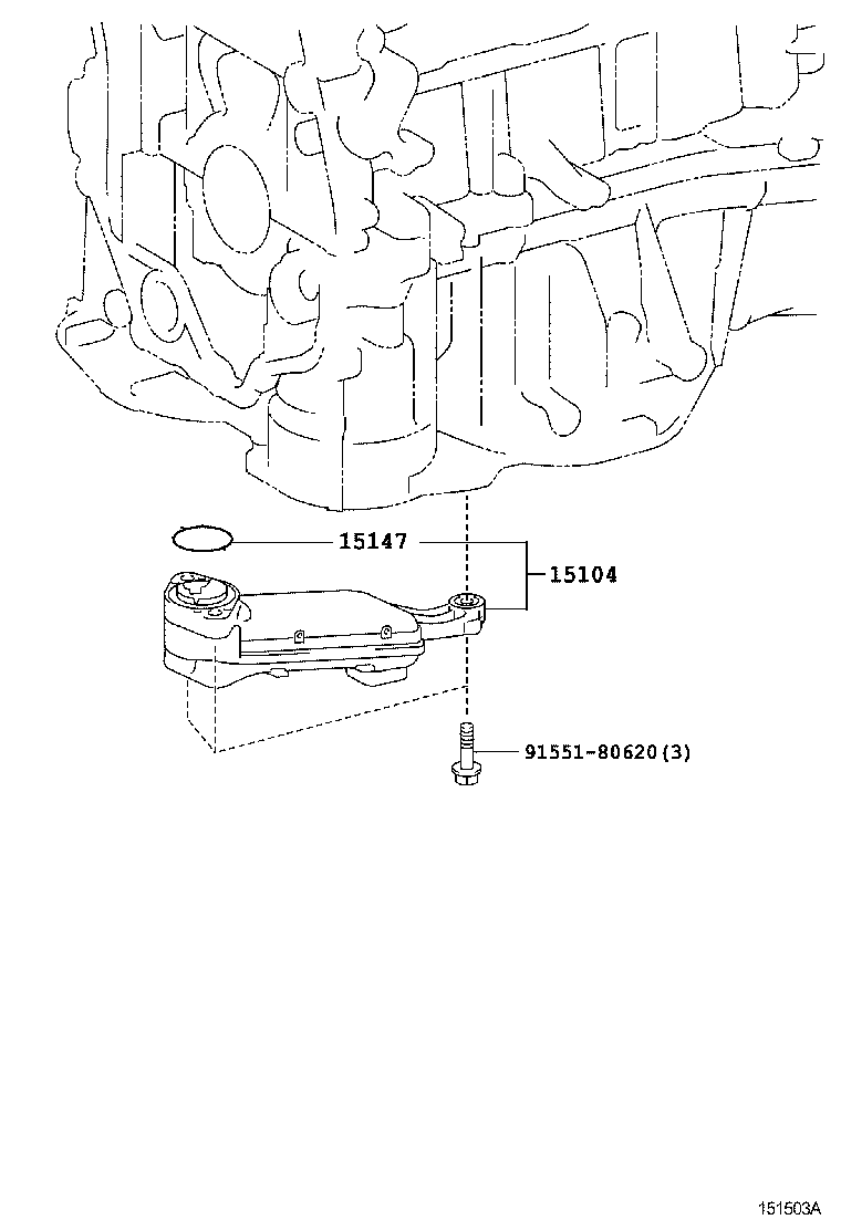  RAV4 JPP |  ENGINE OIL PUMP