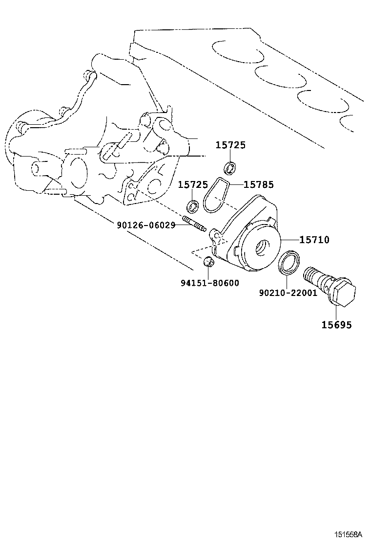  CAMRY NAP |  ENGINE OIL COOLER