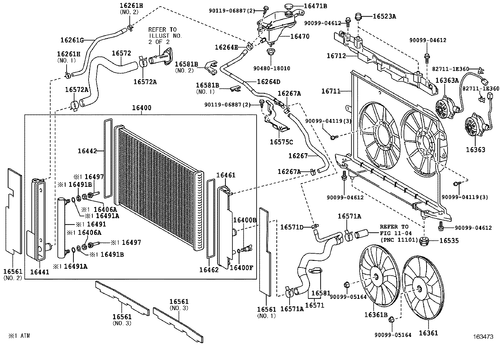  SCION XB |  RADIATOR WATER OUTLET