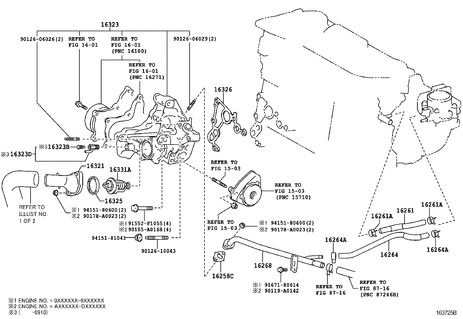  CAMRY NAP |  RADIATOR WATER OUTLET