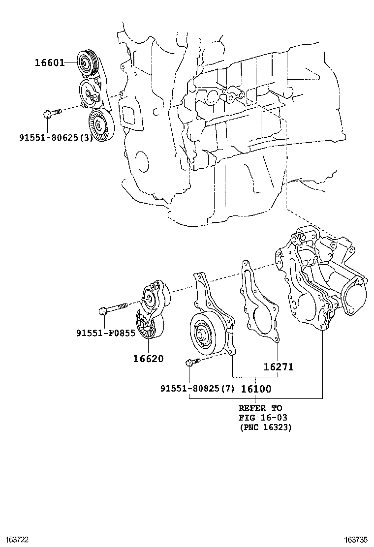  CAMRY JPP |  WATER PUMP