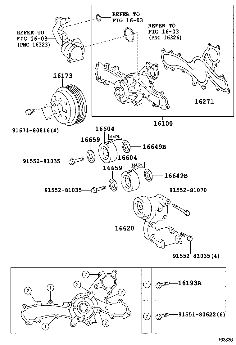  CAMRY JPP |  WATER PUMP