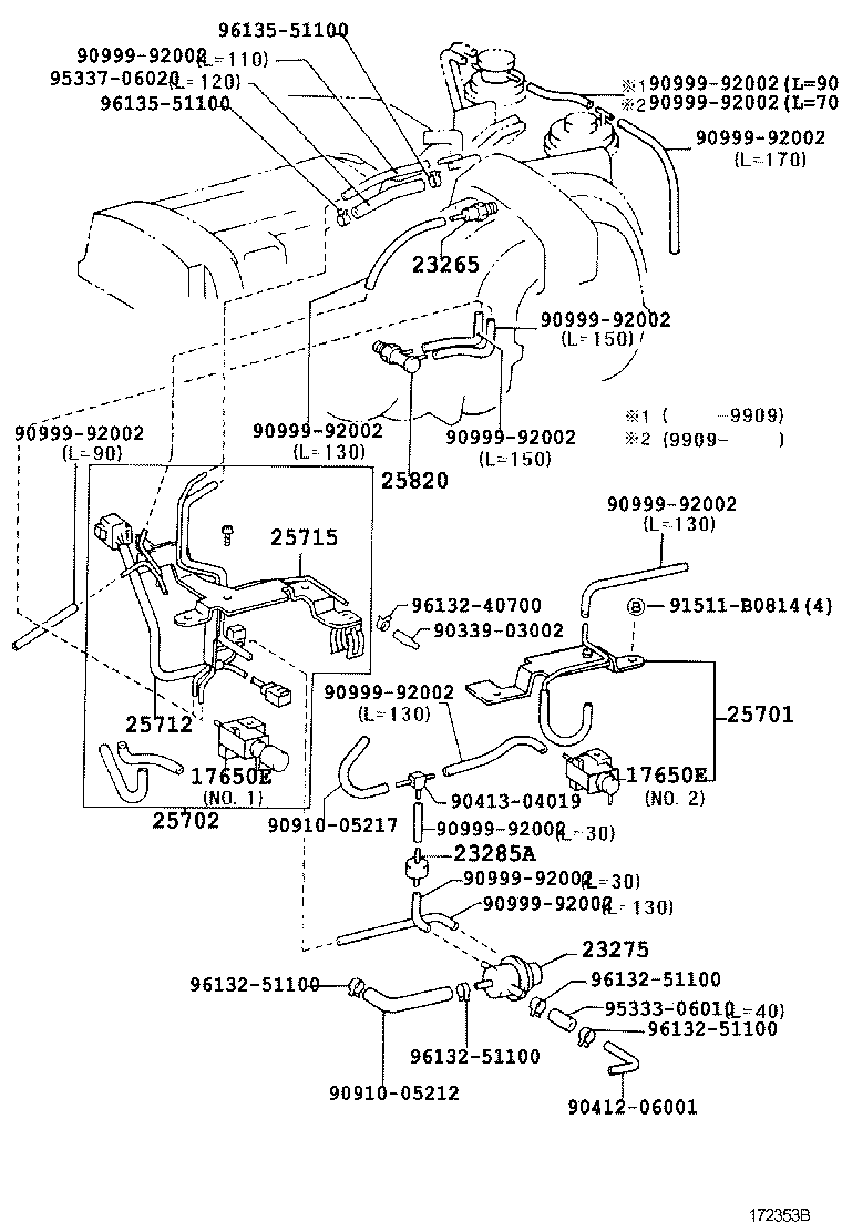  LAND CRUISER 70 |  VACUUM PIPING