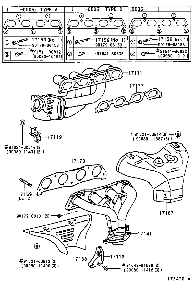 exhaust manifold bolt Toyota Nation Forum