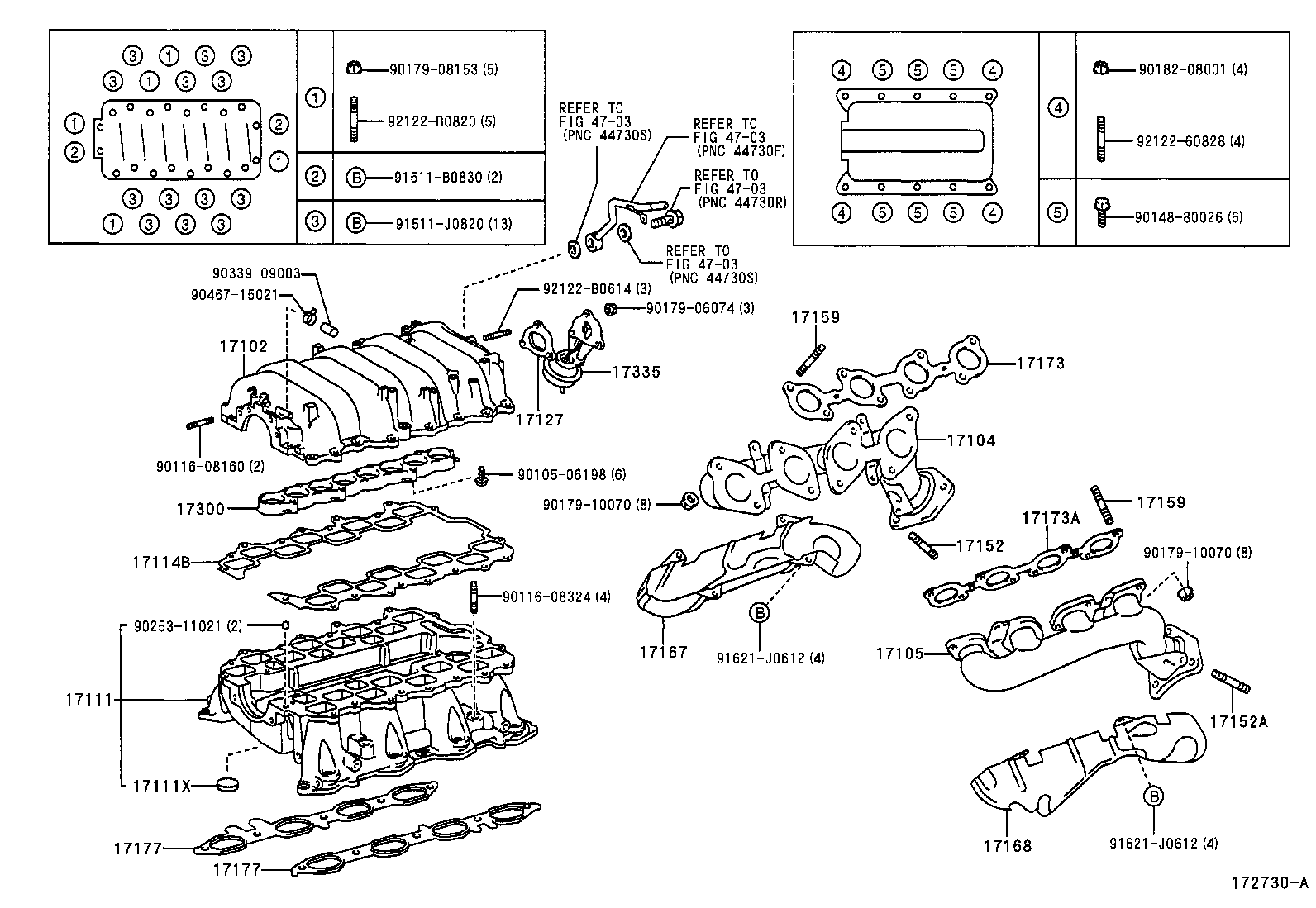  LS430 |  MANIFOLD