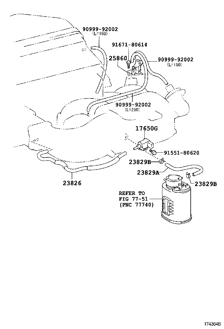  HILUX |  VACUUM PIPING