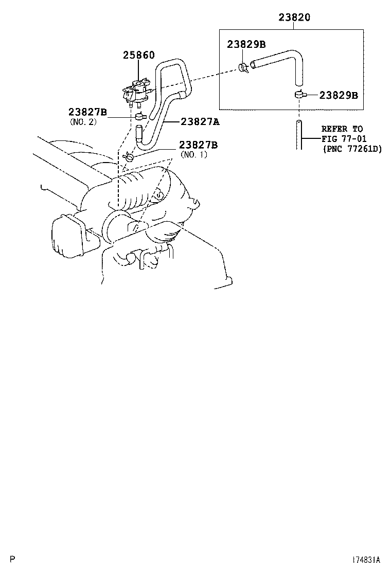  SCION TC |  VACUUM PIPING