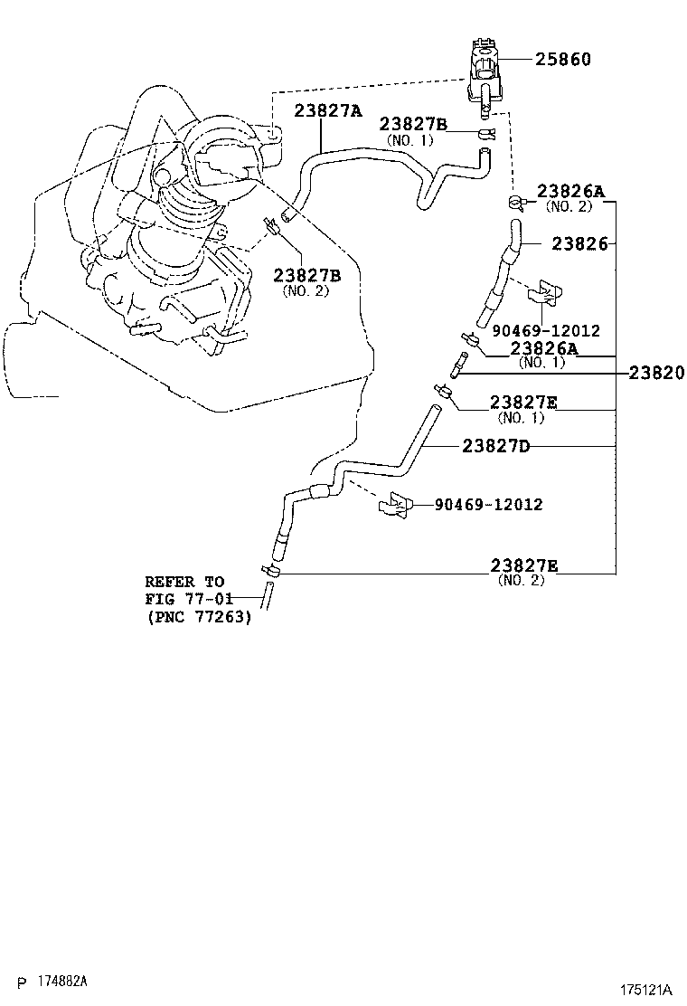  CAMRY HV NAP |  VACUUM PIPING