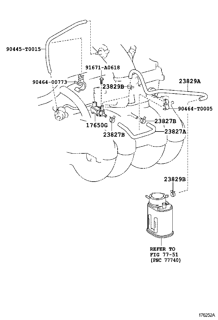  HILUX |  VACUUM PIPING