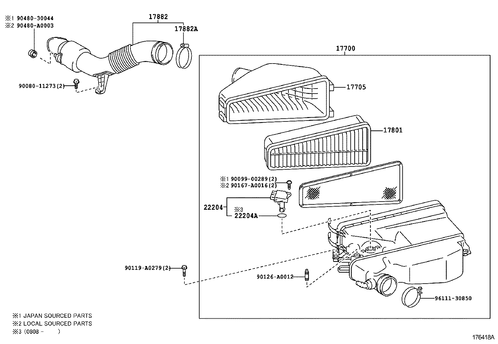  TUNDRA |  AIR CLEANER