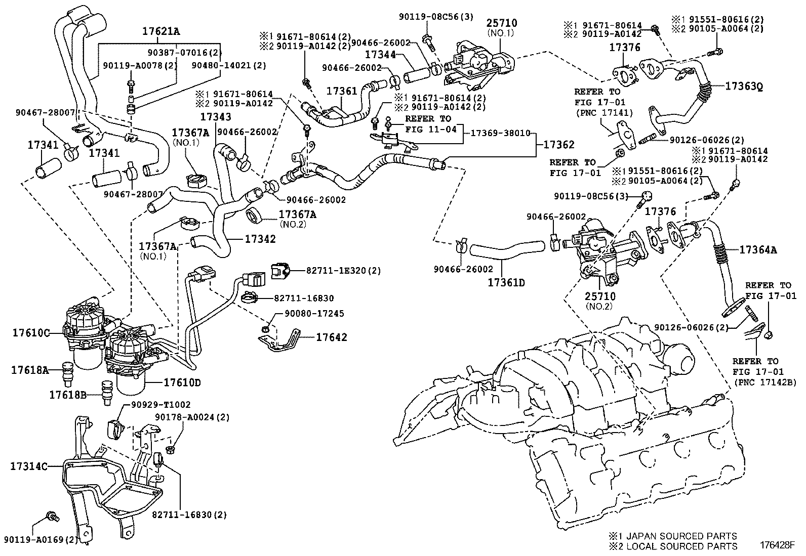  TUNDRA |  MANIFOLD AIR INJECTION SYSTEM